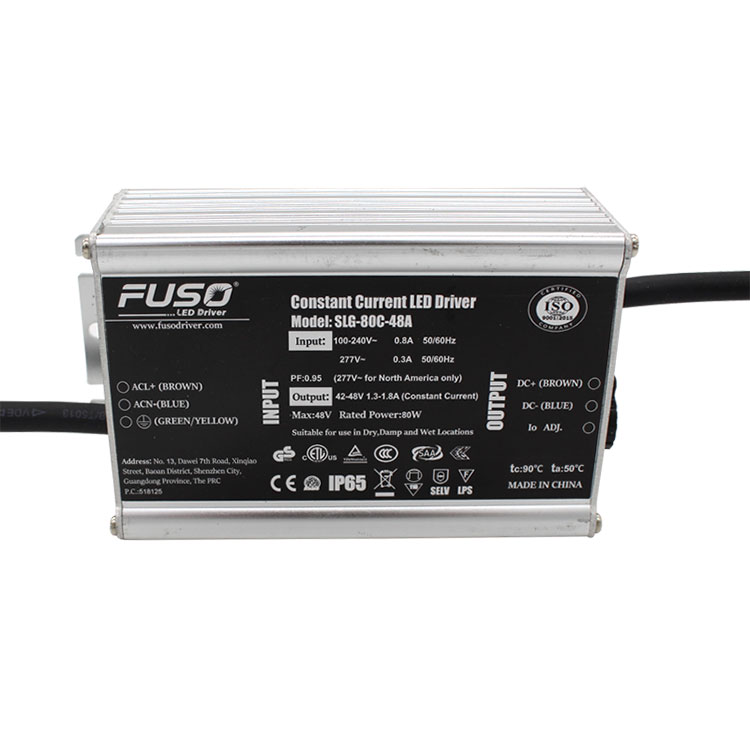 80W Constant Current LED Driver 